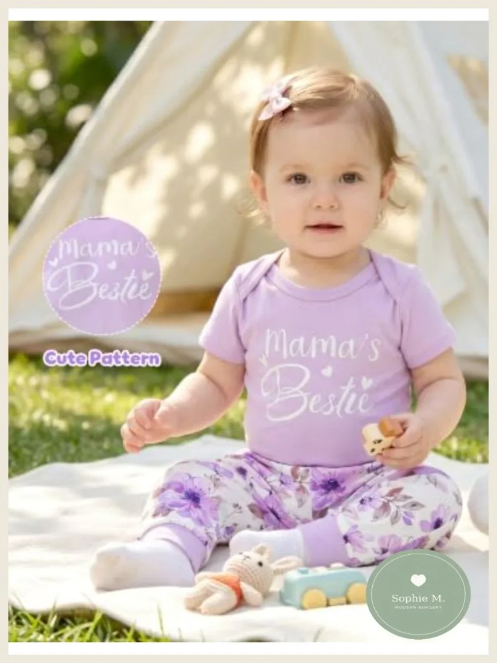 12 Piece Baby Girl Layette Set Bodysuits Pants Hats Mittens Preemie to 12 Months